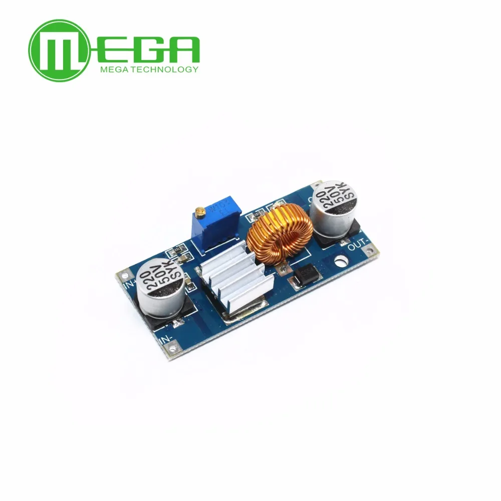 

5A DC-DC Step Down Adjustable Power Supply Module Lithium Charger XL4015 4~38V 96% 5A DC adjustable step-down module