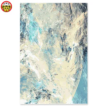 

Diy digital oil painting by numbers drawing hand painted on canvas to digital drawing graphics, and acrylic paint sky sketches