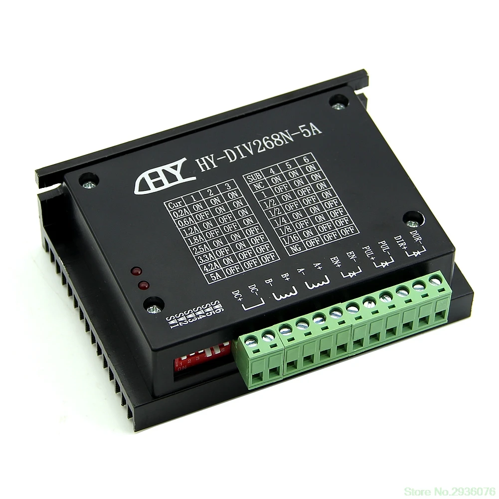 

New 0.2-5A TB6600 Single Axis CNC Driver Controller Engraving Machine Stepper Motor Drop Ship 11