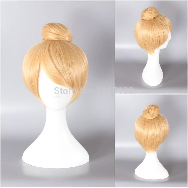 New Arrival Women Sexy Wig Perucas Princess Tinker Bell Tinkerbell