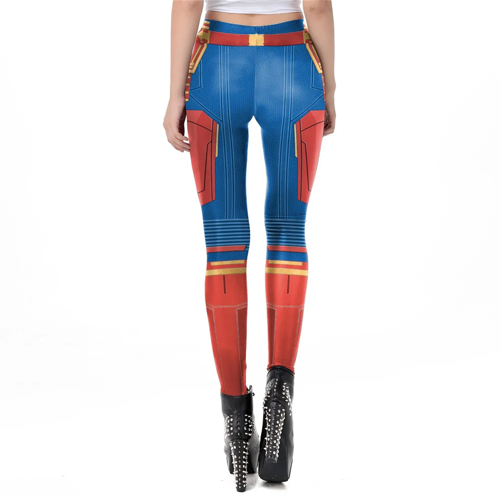 Ms Marvel Carol Danvers женский супергерой Капитан Марвел Косплей костюмы на Хэллоуин для