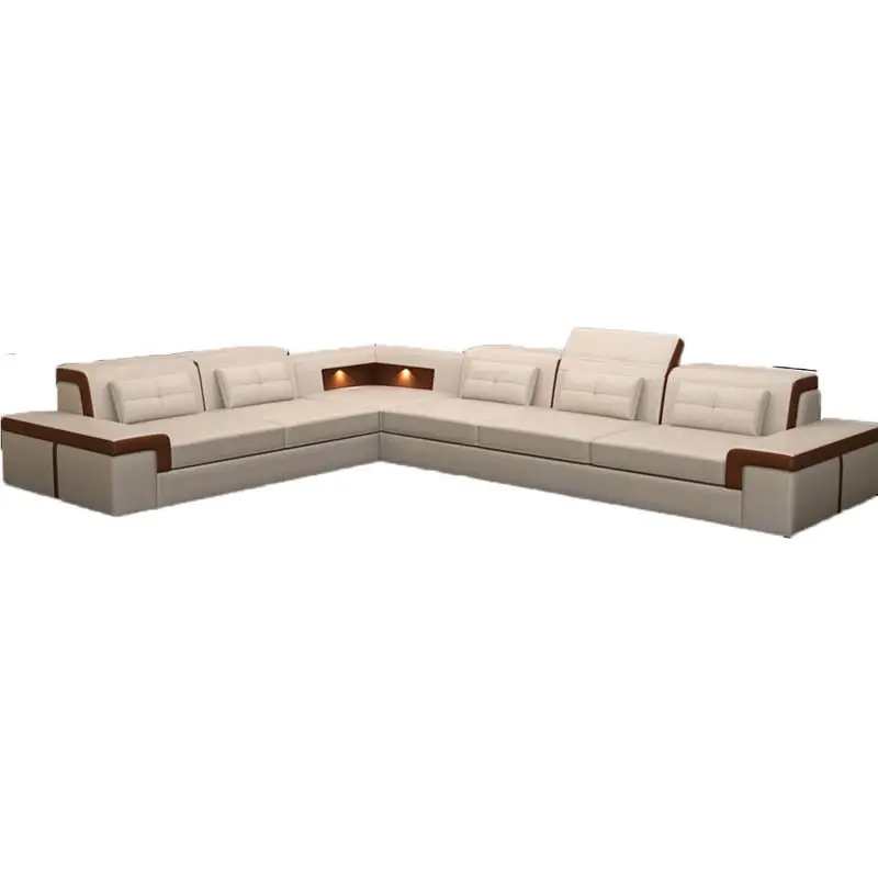 Us 1566 0 New Design Sofa L Shape Sets With Led Light In Living Room Sofas From Furniture On Aliexpress Alibaba