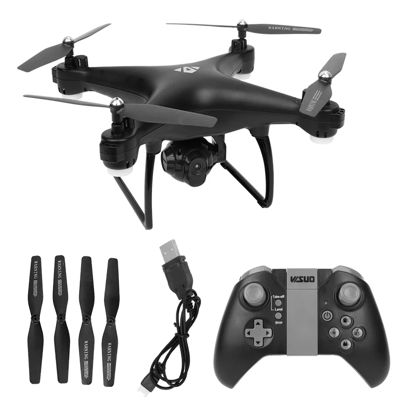 

RC Drone with Camera Quadcopter with Camera 2.0MP 0.3MP FPV Drone WiFi Transmission Altitude Hold Remote Control Helicopter 808
