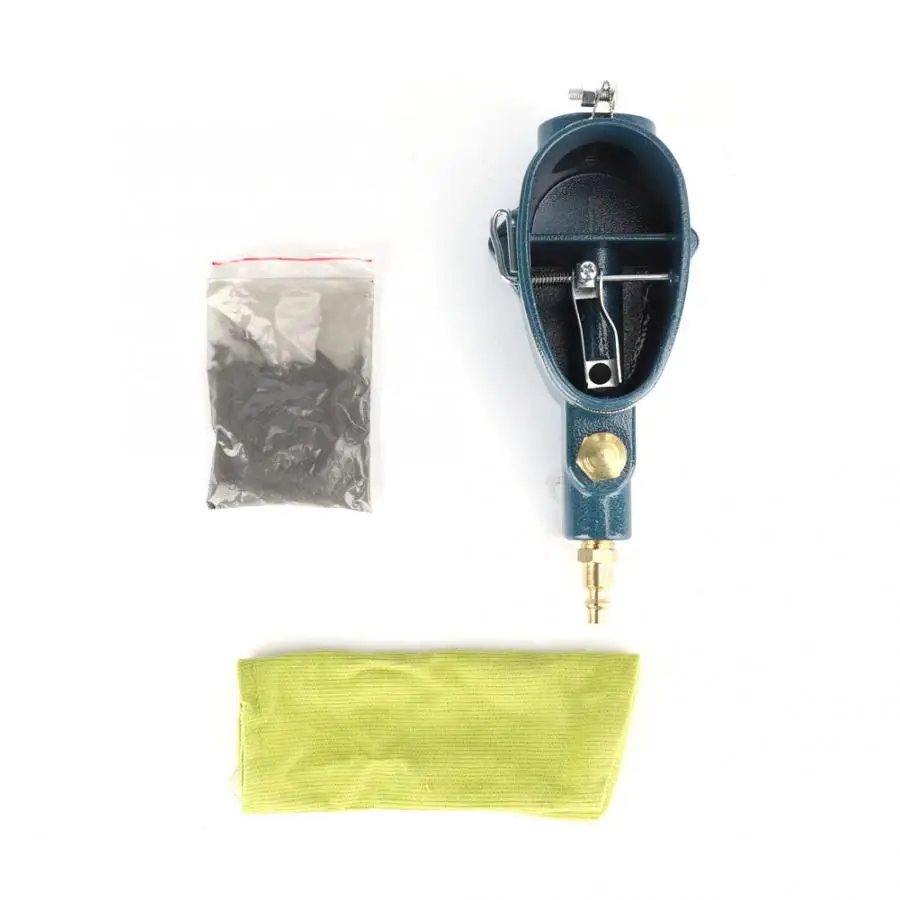 Пневматический прибор для чистки свечей зажигания автомобиля воздушный песок бластер инструмент для очистки с абразивными