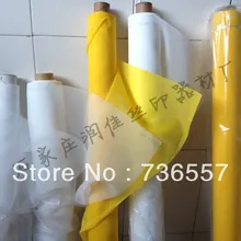 Шелкография ажурная печатная ткань-ширина 1,27 м, белый, 40 м Сетка Количество 16 T