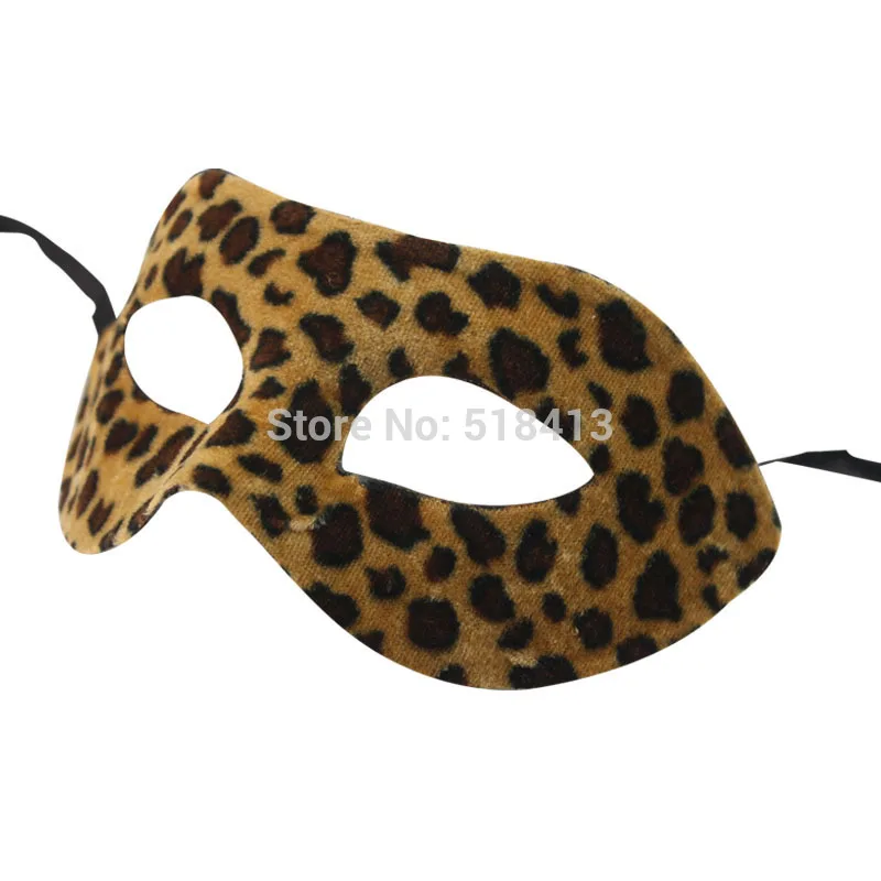 

Hallowmas Party Leopard Mask Interest Mask Wild Costumes Dance Props Animal Cartoon
