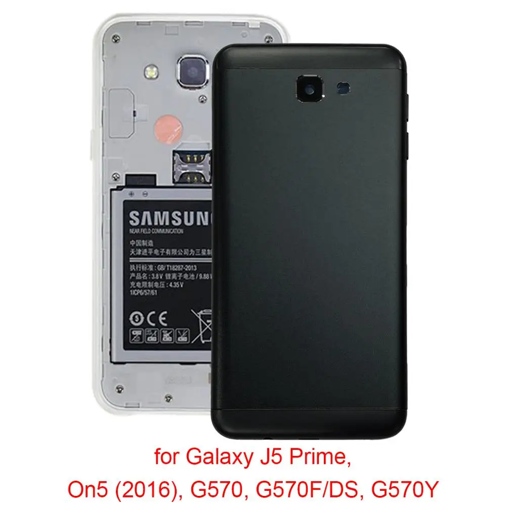 Для Samsung Galaxy J5 Prime On5 (2016) G570 G570F/DS G570Y задняя крышка корпуса задней двери Замена