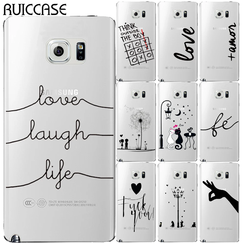 Мягкий чехол из ТПУ для Samsung Galaxy Grand Prime J3 J5 J7 J2 2015 2016 2017 Note 3 4 5 8 Love Joke Life Cover|Бамперы| |