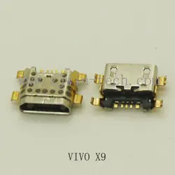 5 шт. или 50 шт./упак. Micro 2.0 разъем USB разъем для зарядки телефона используется для телефона VIVO X9