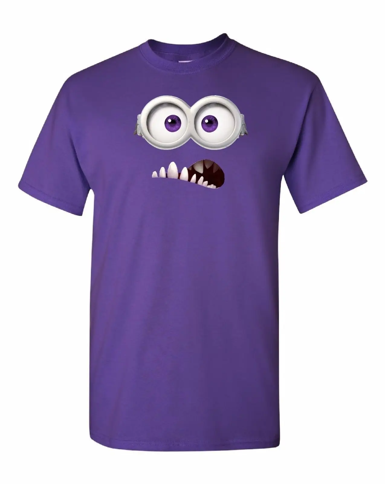 

Evil Minion Eyes Wideopen! T Shirt 100% Cotton Tee by BMF Apparel