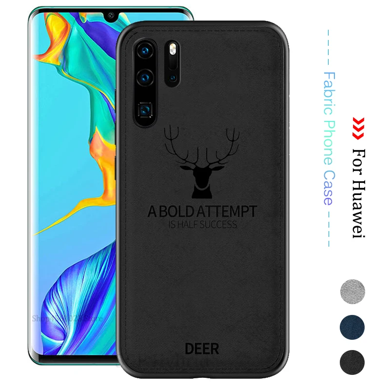 Тканевый чехол P30 Pro lite для Huawei hawei huwei P 30Lite 30Pro задняя крышка P30Pro мягкие