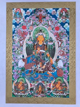 

Chinese Tibetan Buddhist Thangka Buddhism God portrait