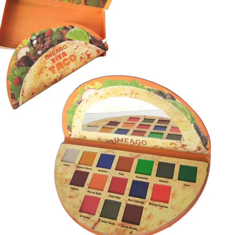 

15 Color Fun Chicken Roll Eye Shadow Palette Shimmer Matte Flash Makeup Nude Color Eyeshadow Pigment Powder Cosmetics Set