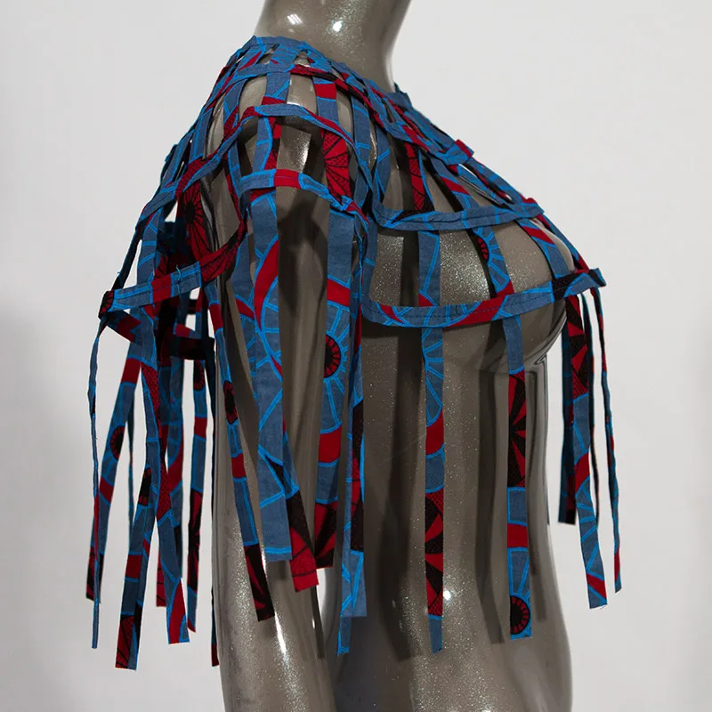BRW Ankara африканские ожерелья в сетку шаль воротник женские аксессуары для одежды
