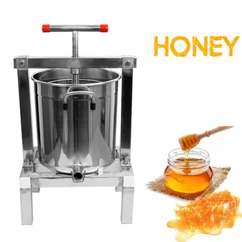 

Mini Honey Pressure Machine Beekeeping Equipment With Iron Shelves Cast Iron Mesh Hit Beeswax Machine Beekeeping Tool