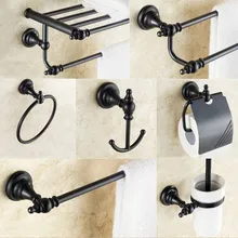 Bathroom Hardware Set Oil Rubbed Bronze Robe Hook Towel Rail Rack Bar Shelf Paper Holder Toothbrush Holder Bathroom Accessories Bathroom Hardware Set Oil Rubbed Bronze Robe Hook Towel Rail Rack Bar Shelf Paper Holder Toothbrush Holder Bathroom Accessories