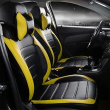 Personalizar fundas de asiento de coche de cuero especial para AUDI A4L A6L Q3/5/7 A7 A3 BMW 320i 316i 328li Mini One benz GLK300/260 C200LC/180L