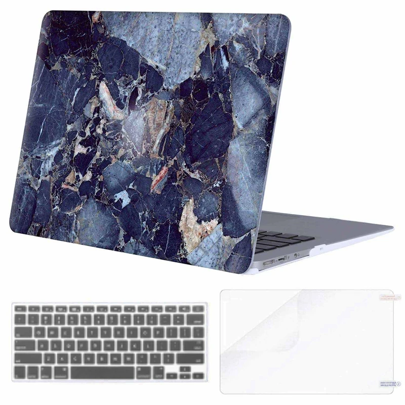 Чехол для ноутбука MOSISO для Apple MacBook Air Pro retina 11 12 13 15 жесткий чехол для ноутбука macbook Air 13+ чехол для клавиатуры