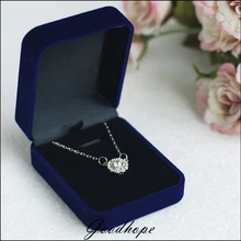 EMS 60 шт./лот Гладкий кулон и серьги упаковочные коробки подвесные коробки кулон коробка для хранения Рождественский подарочный футляр для украшений Cajas