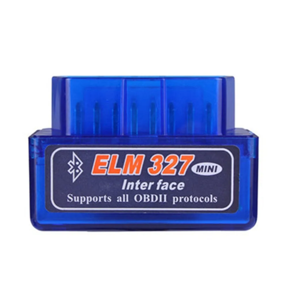 Супер Мини elm327 Bluetooth OBD2 V1.5 Elm 327 V 1,5 OBD 2 автомобиля диагностический-инструмент сканер Elm-327 адаптер obd-ii инструмент диагностики авто