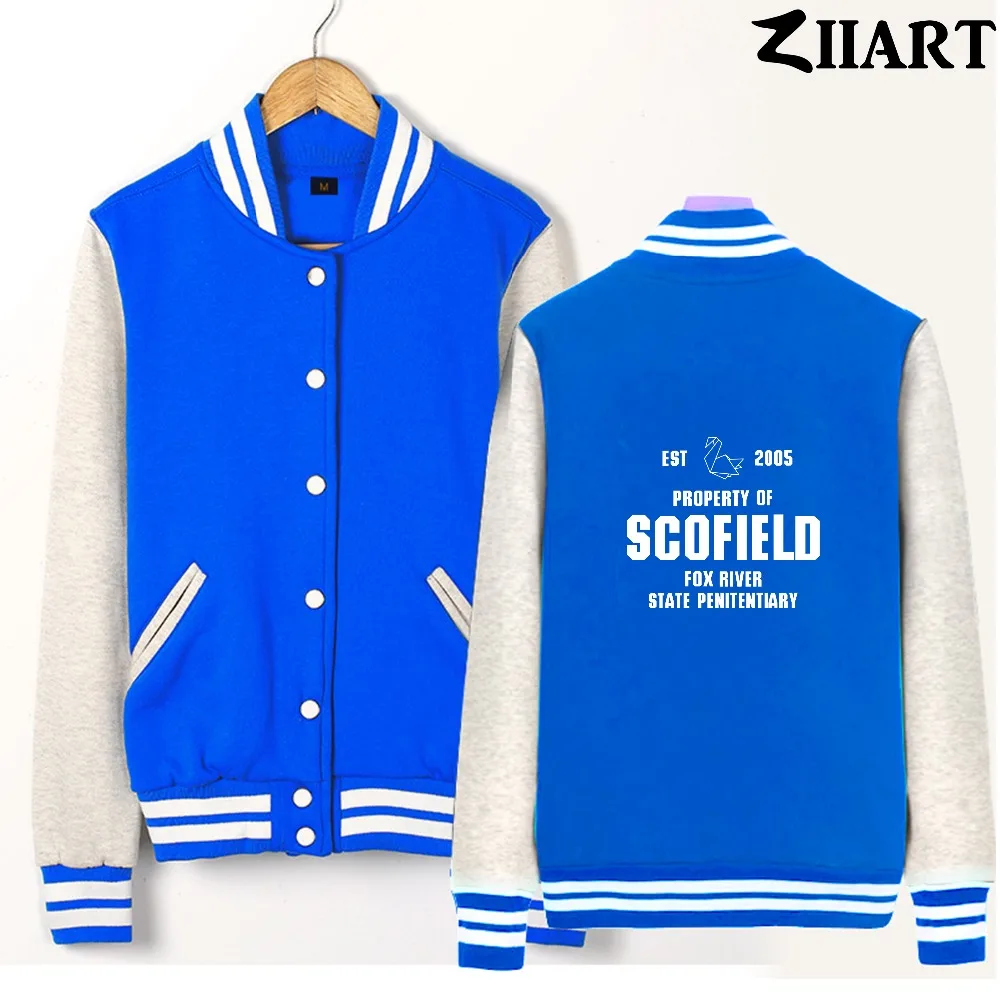 ورقة رافعة EST 2005 بريزون بريك ممتلكات scofield الثعلب نهر الدولة امرأة كامل البريدي الشتاء الصوف سترات للعبة البيسبول ZIIART ورقة رافعة EST 2005 بريزون بريك ممتلكات scofield الثعلب نهر الدولة امرأة كامل البريدي الشتاء الصوف سترات للعبة البيسبول ZIIART