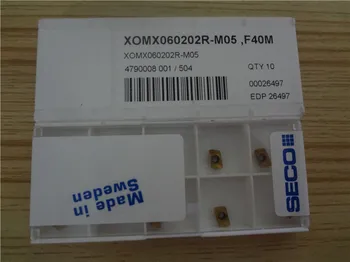 

10PCS TOOLS CARBIDE INSERT XOMX060202R- M 05 F40M