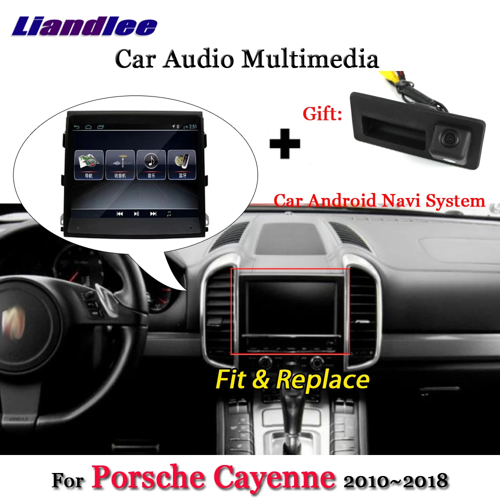 Liandlee 8,4 дюймов Android система для Porsche Cayenne 2010~ радио камера gps Navi Карта Навигация HD экран Мультимедиа без DVD