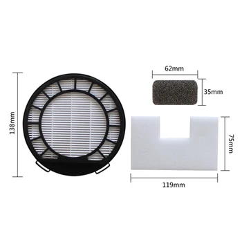 

Pre Motor + Post Filter For Vax C87-VC-B Type 69 Vacuum Cleaner 1113253900 Kit