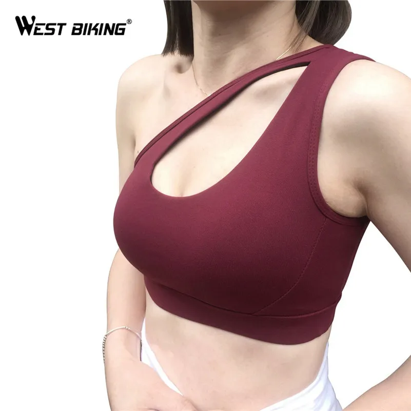 WEST BIKING Women Fitness Yoga Bra Sexy One