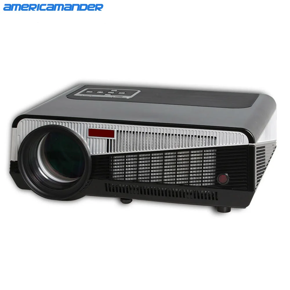 FreeGift 100inch font b Screen b font 3000Lux 1080P Android WiFi Smart Led 3D Home theater