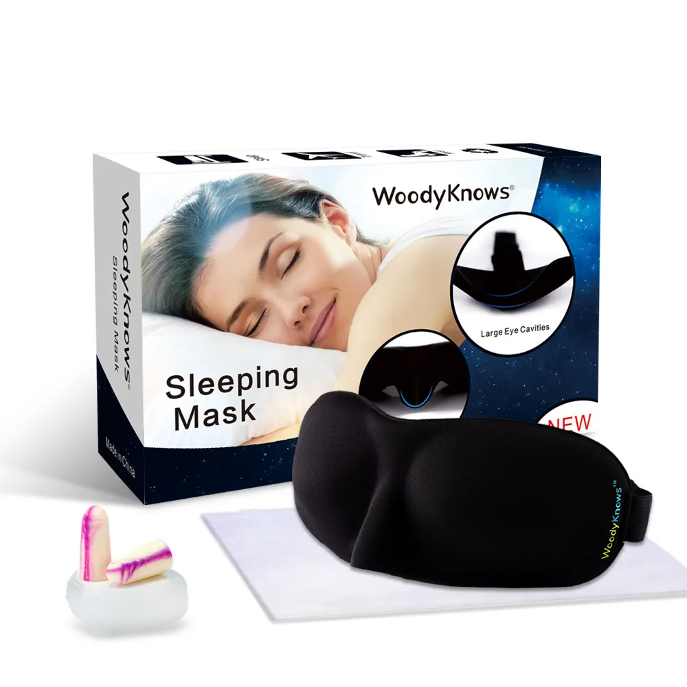 Super Soft Eye Mask for Travel Sleep Sleeping Rest Aid Relaxer Eye