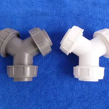 Vidric y-типа Специальная футболка с гайкой соединения Двойной стиральная машина раковина двойная водная двухсторонняя бассейна/умывальник шланг