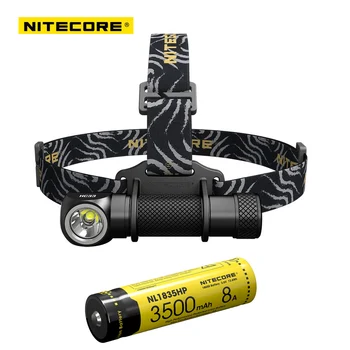 

2017 new Nitecore HC33 CREE XHP35 LED 1800 lumens High Performance Headlamp+Nitecore NL1835HP 18650 3500mAh 8A battery