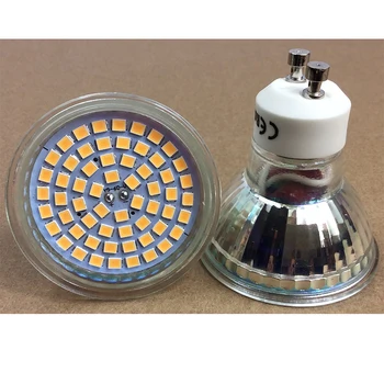 

220-240V 120 Beam 60 LEDs Glass cover Spotlight 5W GU10 E27 MR16, Traditional Tungsten lamp Replacment