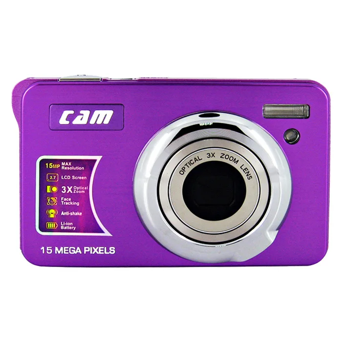 

3X Optical zoom 4x digital zoom15MP 32GB Digital Camcorder Camera support smile and face detection/DC-530A mini camera photo