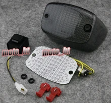 Дым LED Задний Фонарь встроенными Сигналами Поворота Для YAMAHA VMAX Virago 700 750 1000 1100