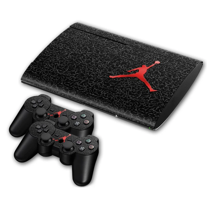 Air Jordan Skin Sticker Decal for PS3 Slim 4000 PlayStation 3 Console