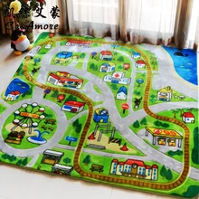 Kingart мультяшный большой коврик для йоги напольный коврик для детей Детская комната толстый мех tapete детская спальня ковер и ковры для гостиной Tapis