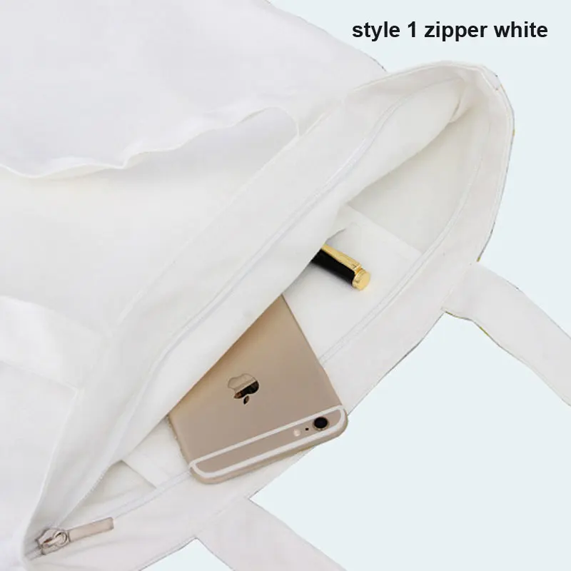 Heavy Duty Canvas Tote Bag Handmade 12-ounce Pure Cotton Canvas Shopping School Books Trip Bag Women Shoulder Bag Shopping Bags