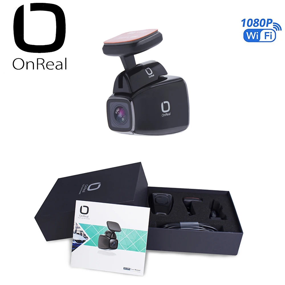 Мини Автомобильный видеорегистратор OnReal A3 gps Камера автомобиля магнитный