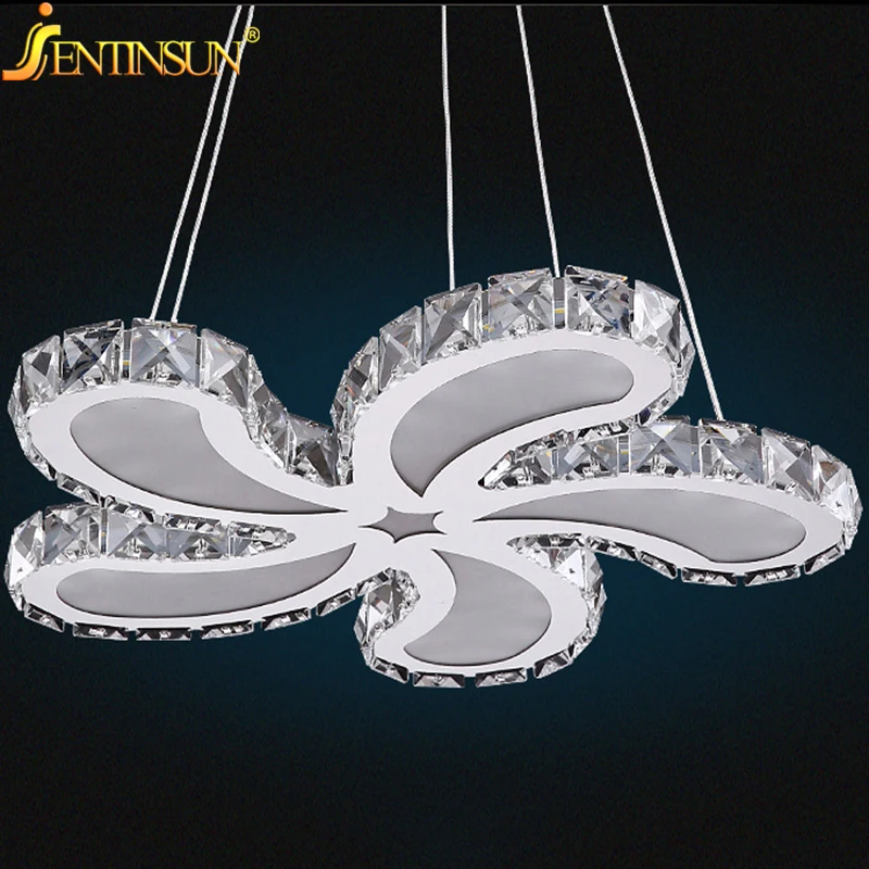 Buy New Designer 43W Pendant Lights Modern Dining Room Crystal Lamps Gold