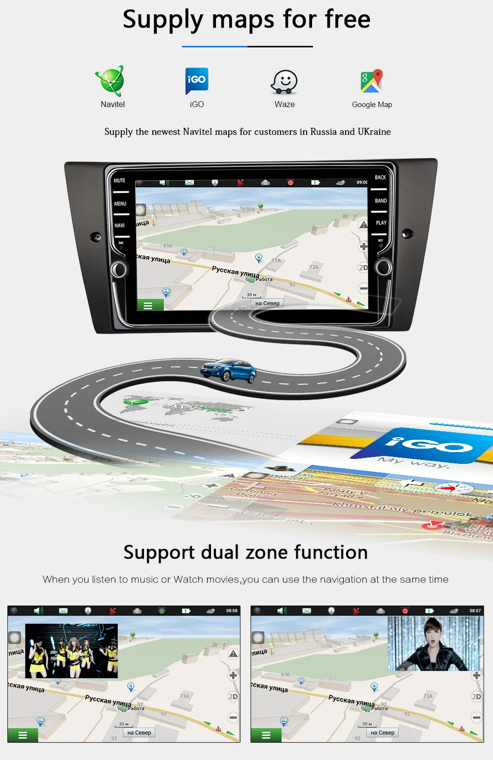 Perfect Funrover IPS android 8.0 2 din car dvd radio multimedia player for BMW 320 328 3 Series E90 E91 E92 E93 whit gps tape recorder 20