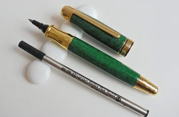 

wing sung lukcy 2001 gold plated red green ball point pen advanced stencilling fountain pen reminisced FREE shipping