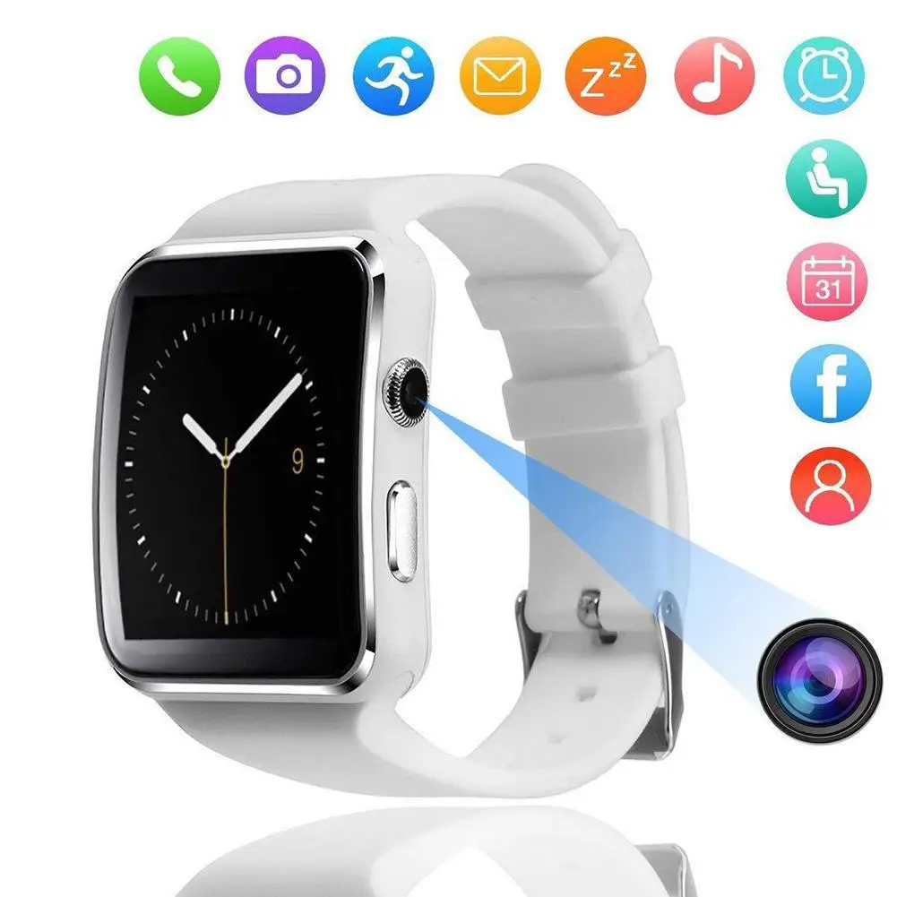 

Fashion Multifunctional Waterproof Bluetooth Smart Bracelet Watch Wristband with Camera