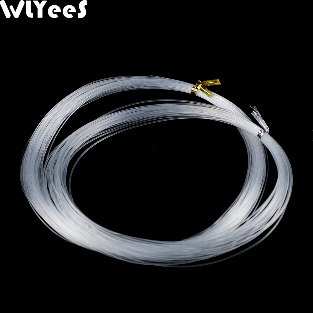 

WLYeeS Transparent non-elastic fishing line 0.4-1.0mm Beading hand Cord Beaded wire accessories making for Jewelry handmade DIY