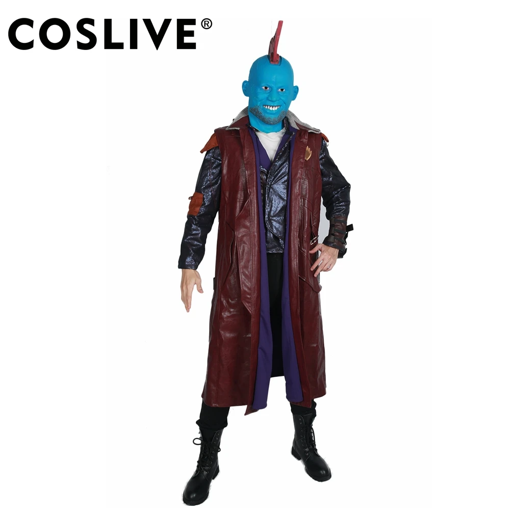 Coslive Yondu Udonta Costume Guardians of the Galaxy2 Movie Cosplay