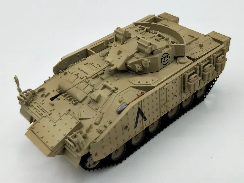 1:72 британская армия MCV80 Самурай бронированный гусеничная модель кареты Trumpeter 35035