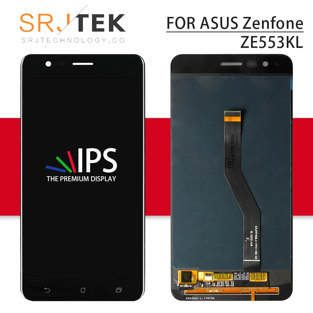 

Screen For ASUS Zenfone 3 Zoom ZE553KL LCD Matrix Touch Screen Digitizer Full Assembly ZE553 KL For ASUS ZE553KL Z01HDA Display