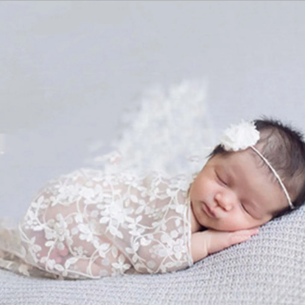 Эластичный фон для новорожденных; тканевый костюм для фотосессии; наряд для фотосессии; эластичная кружевная обертка; реквизит для фотосессии новорожденных