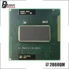 Intel Core i7-2860QM i7 2860QM SR02X, 2.5 GHz, 4 cœurs, 8 threads, 8M, 45W, prise G2/processeur d'unité centrale